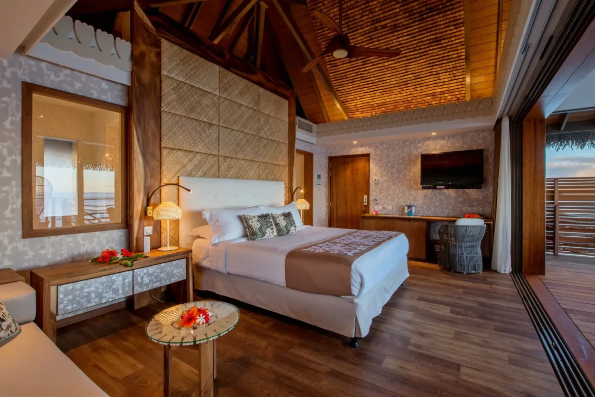 Bungalow Premium sur Pilotis avec Vue sur Moorea